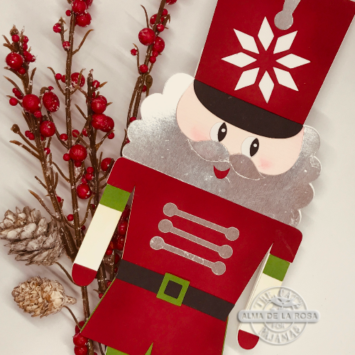 Slimline Nutcracker Card Made Easy