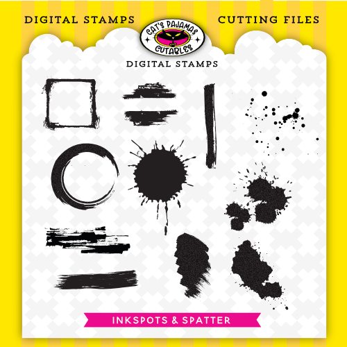 Inkspots & Spatter Digistamps