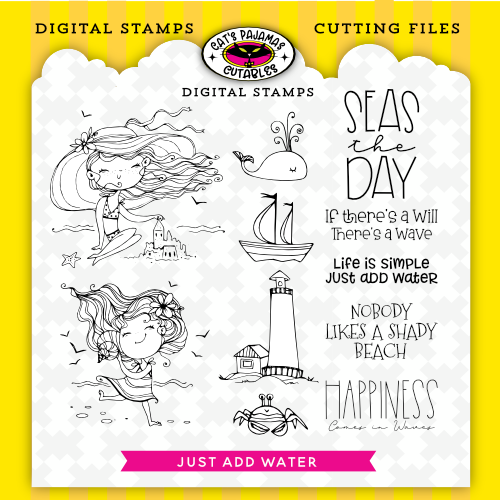 Just Add Water Digistamp Set