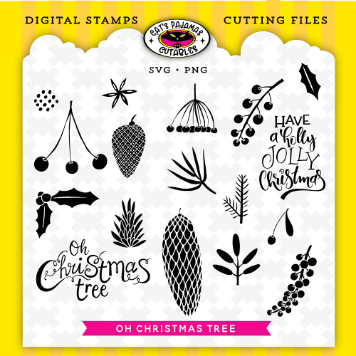 Oh Christmas Tree Digistamps/svg