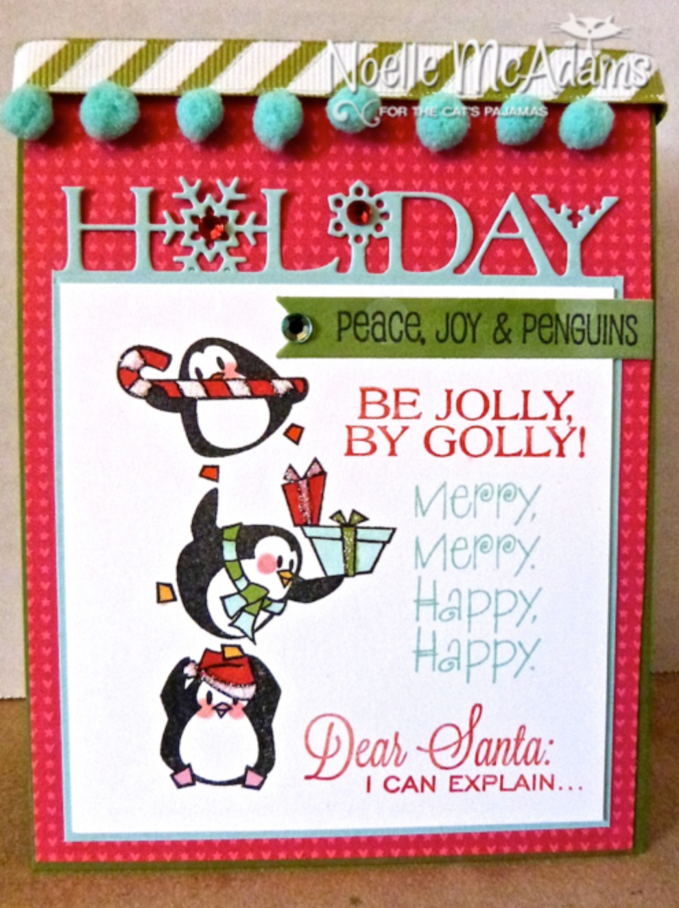 Peace, Joy, and Penguins Digistamps